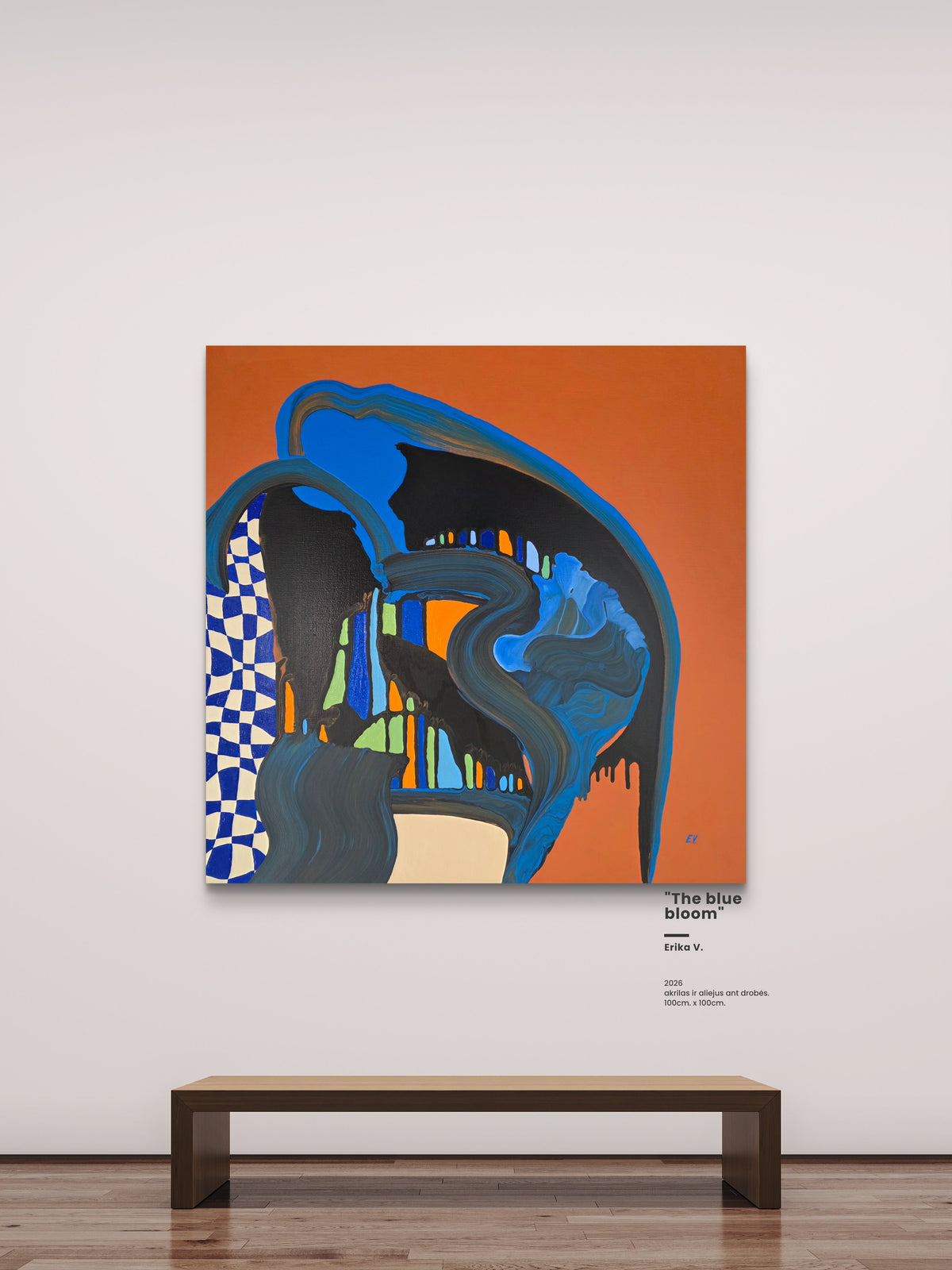 "The blue bloom"