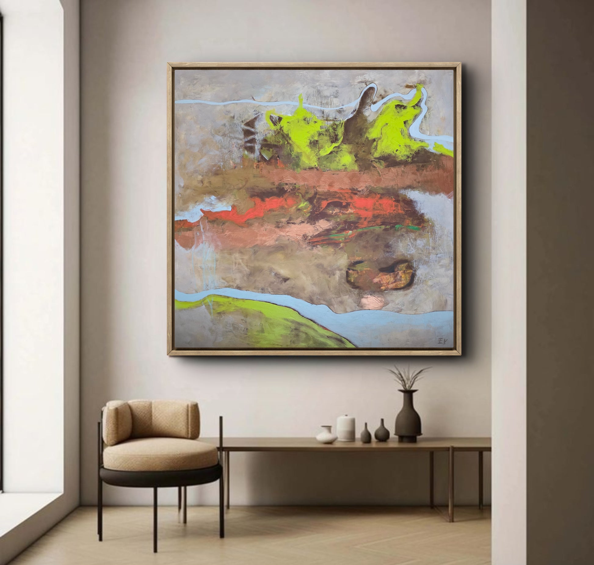 "River of quiet flame"