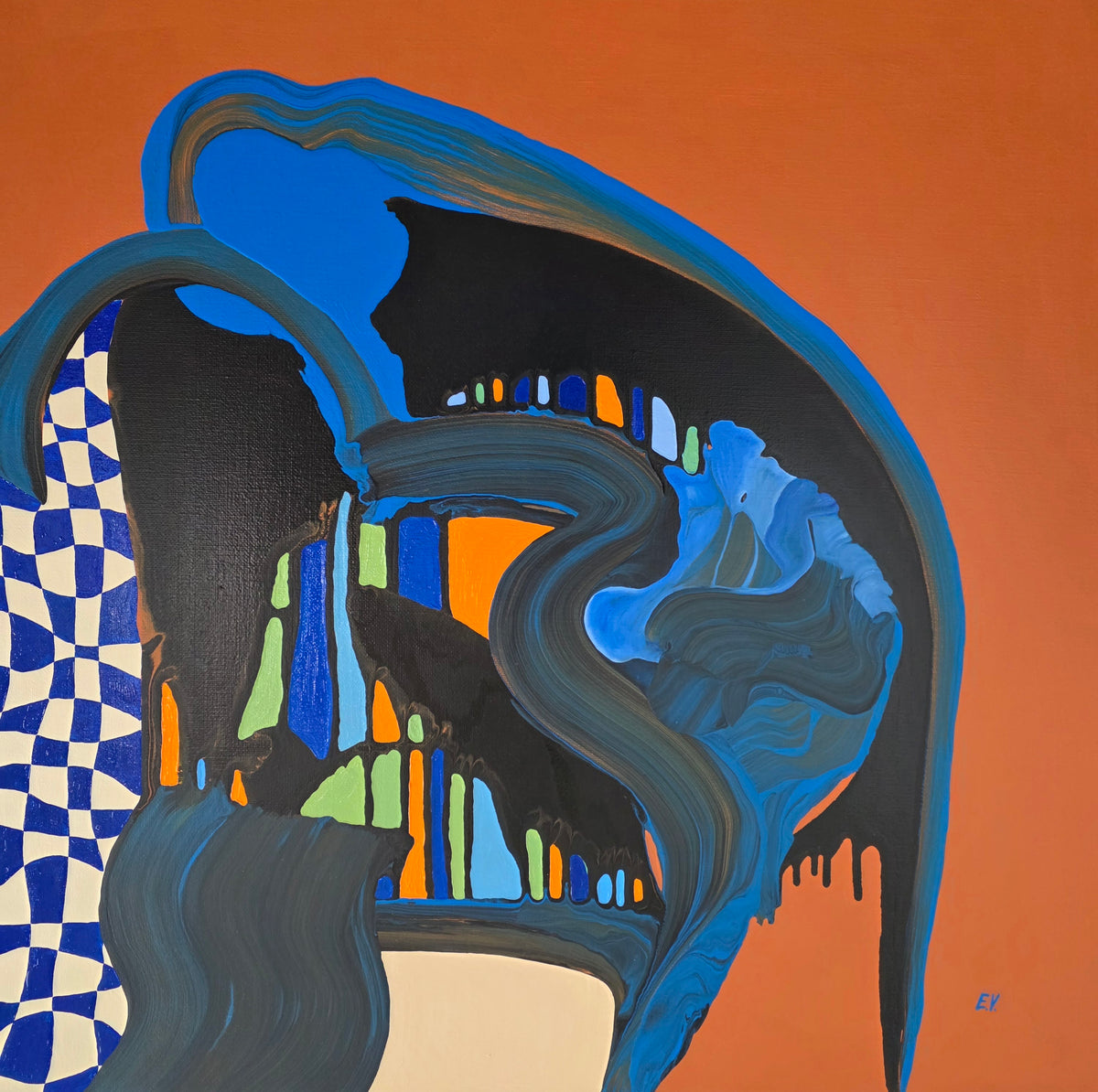 "The blue bloom"