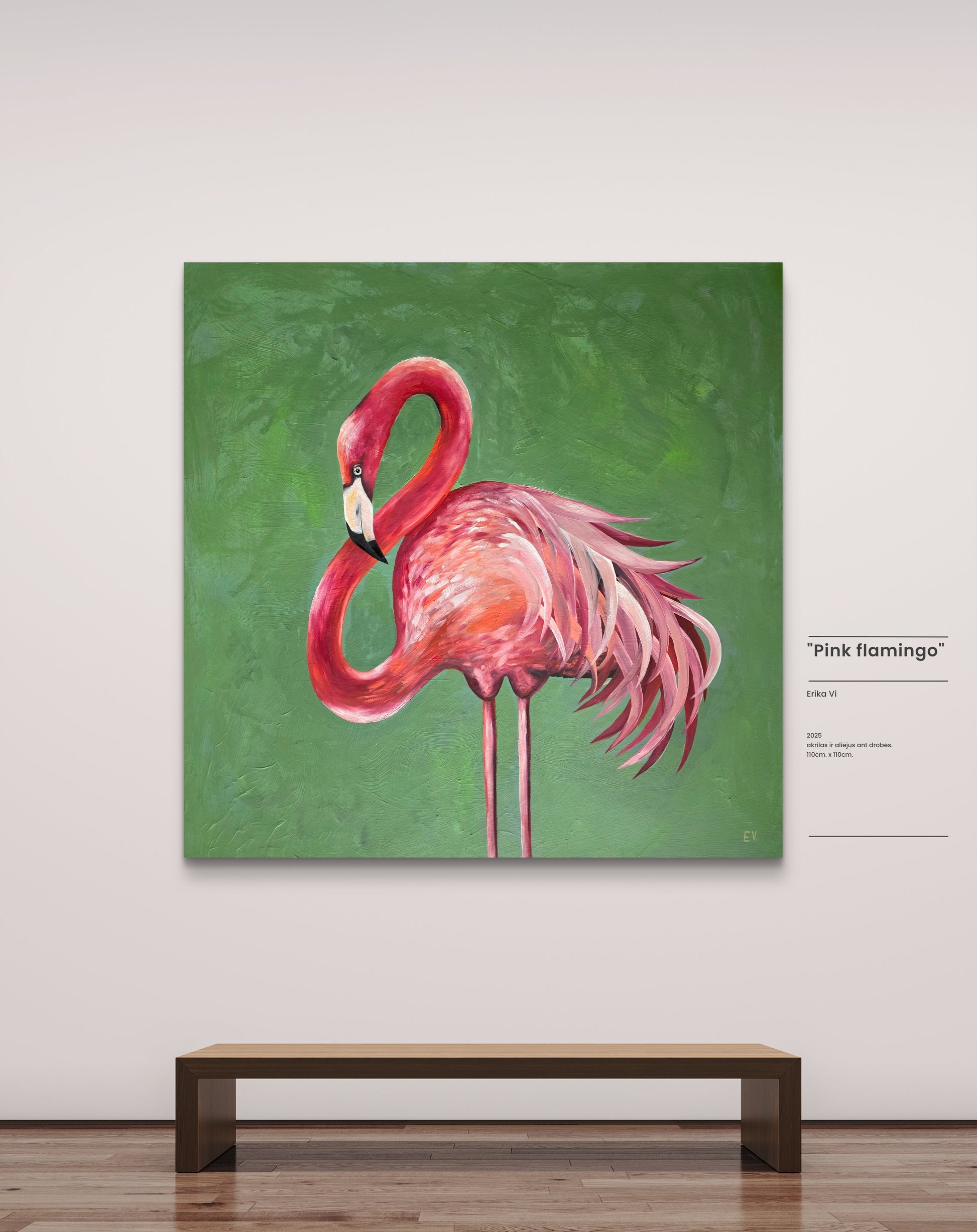 "Pink flamingo"