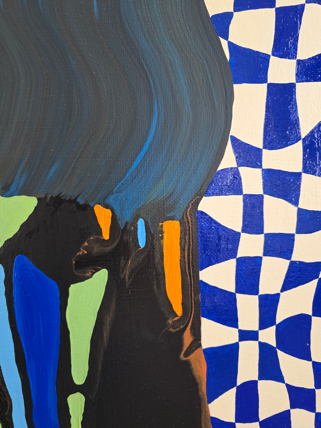 "The blue bloom"