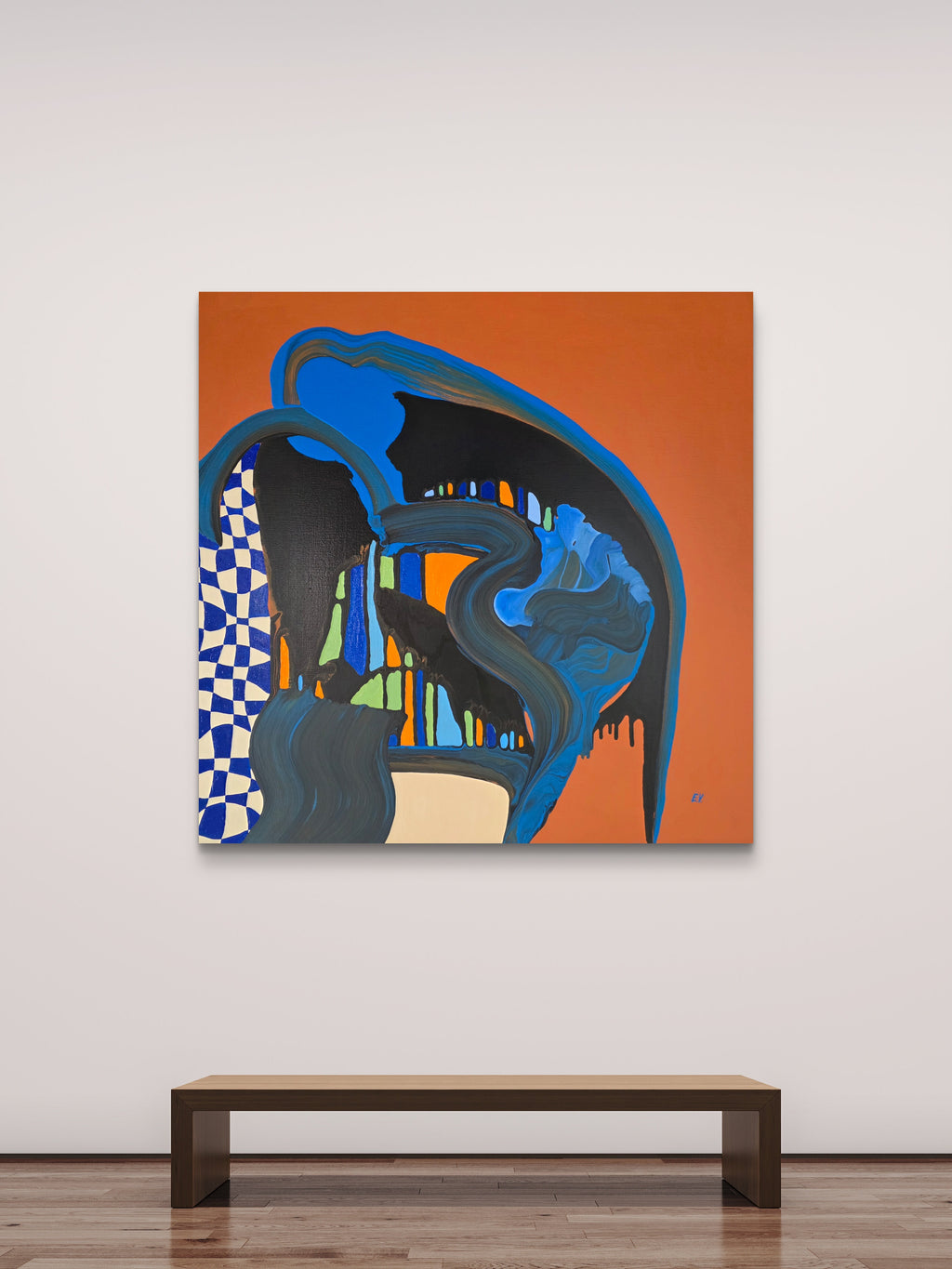 "The blue bloom"