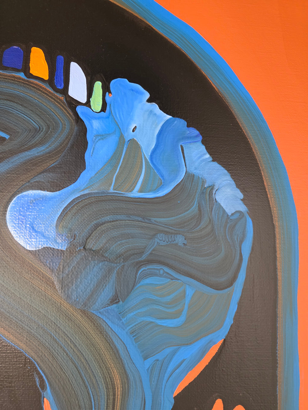 "The blue bloom"