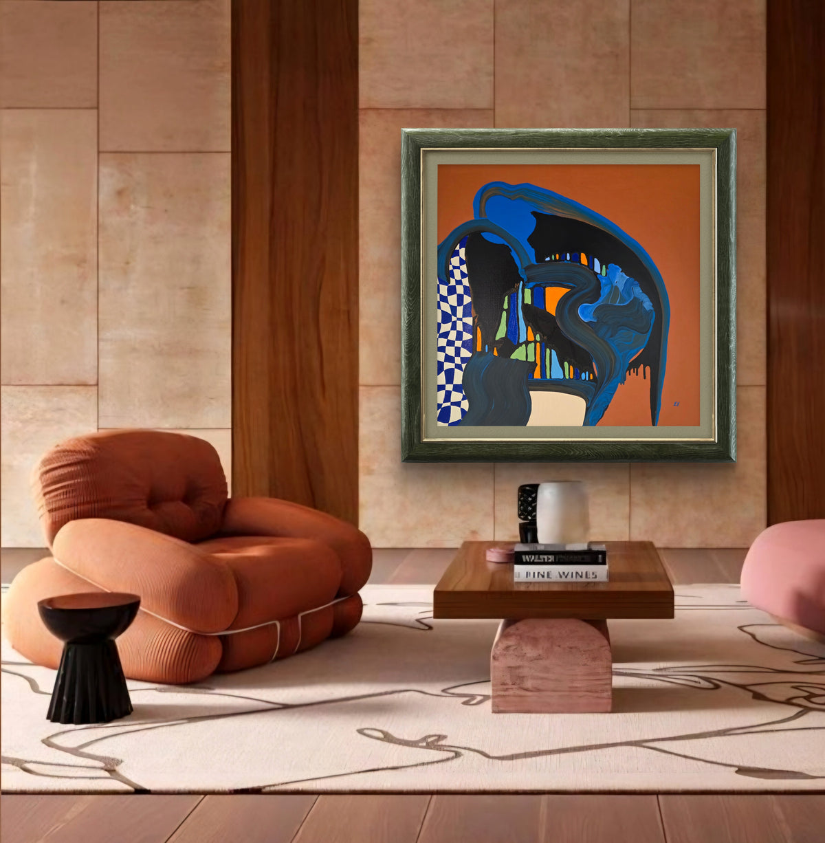 "The blue bloom"