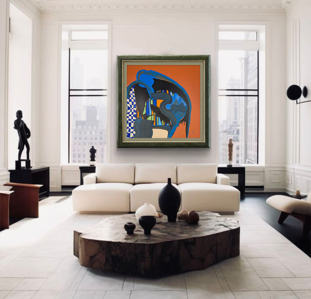 "The blue bloom"