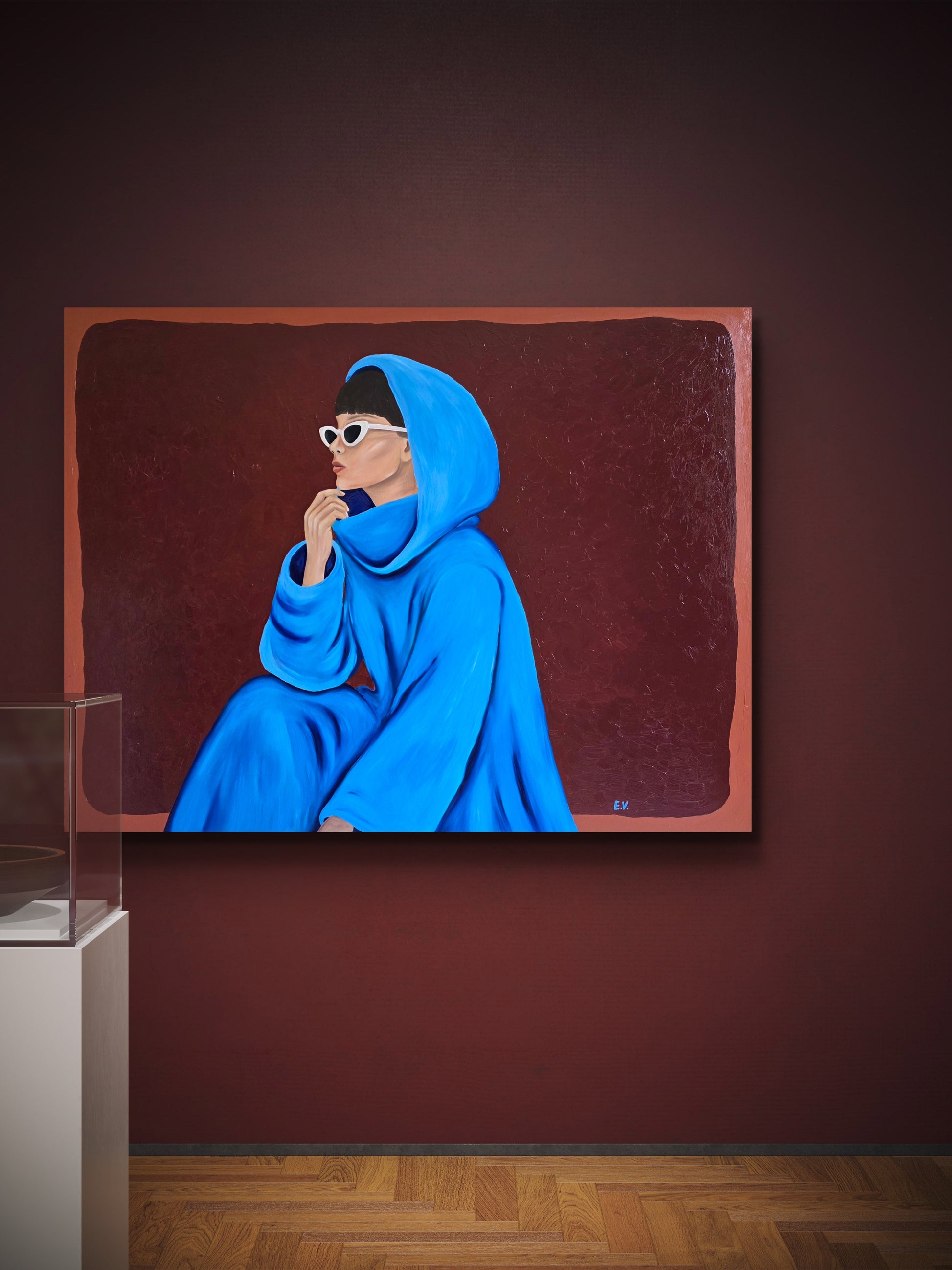 "The blue shelter"