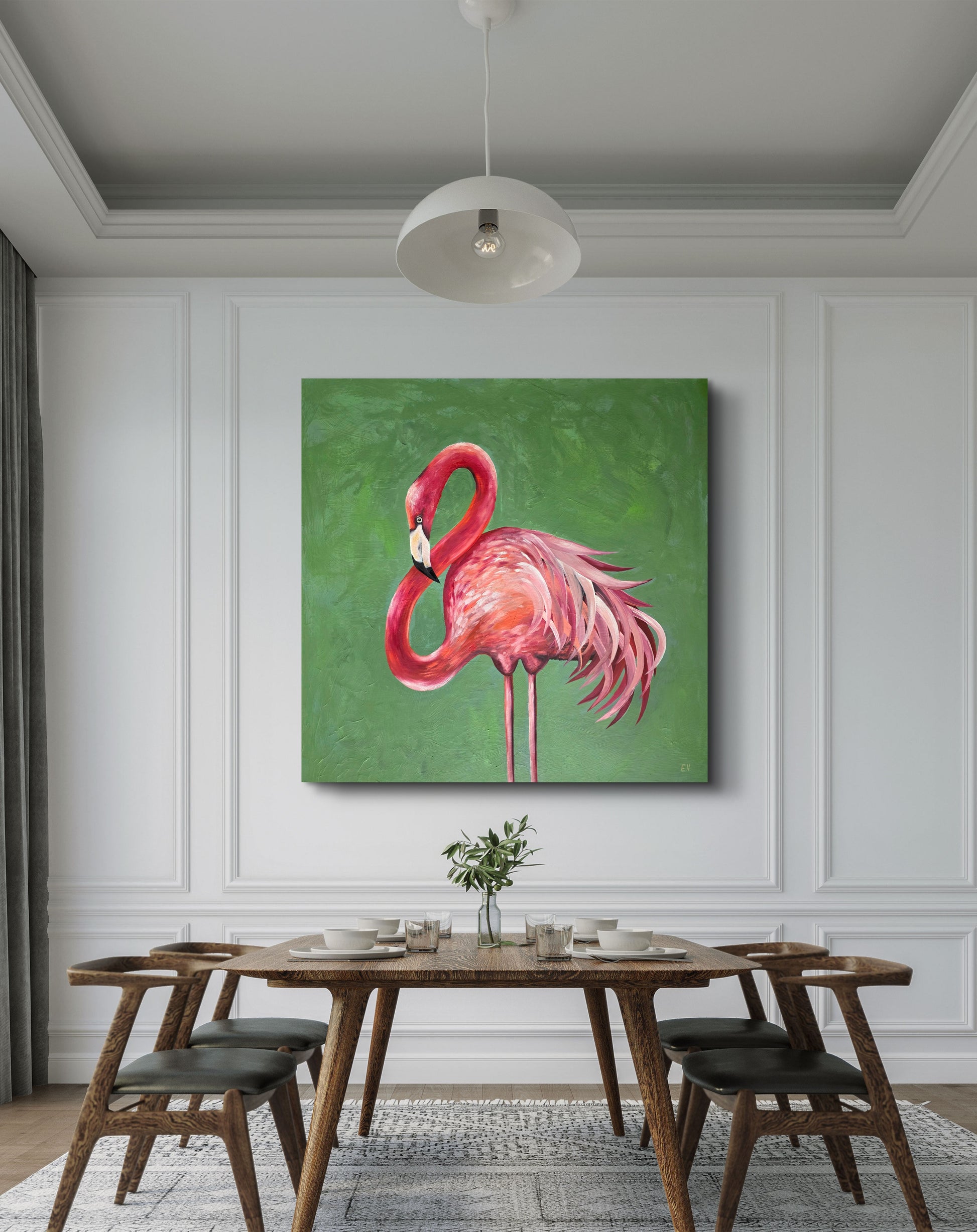 "Pink flamingo"